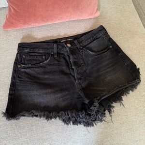❤︎ Denim Forum Black Denim Shorts ❤︎